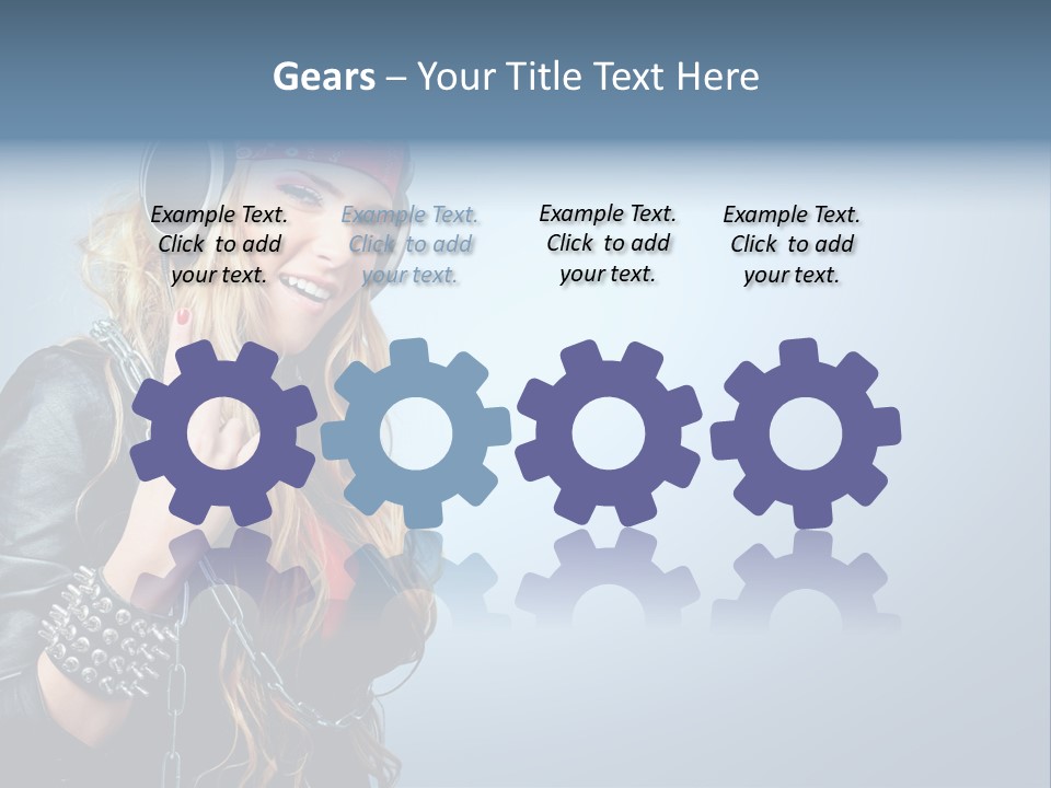 Studio Music Background PowerPoint Template