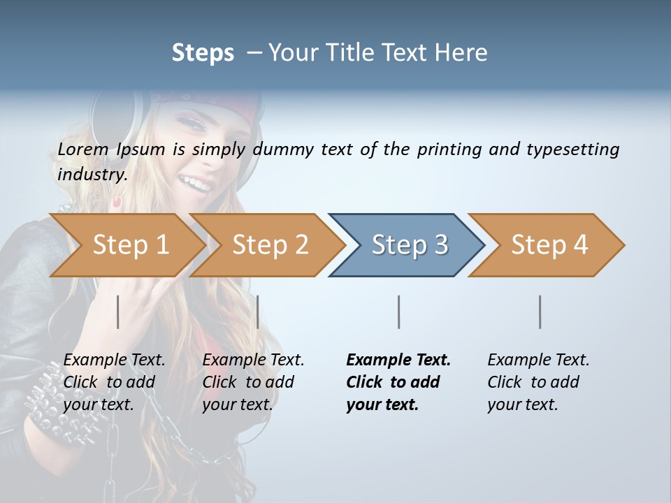 Studio Music Background PowerPoint Template