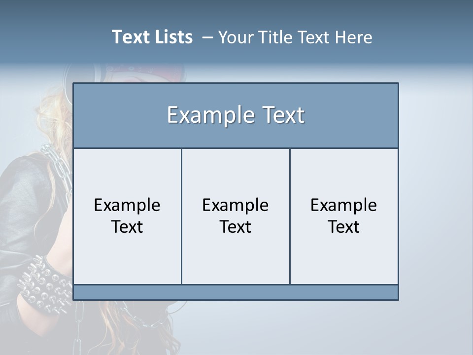 Studio Music Background PowerPoint Template