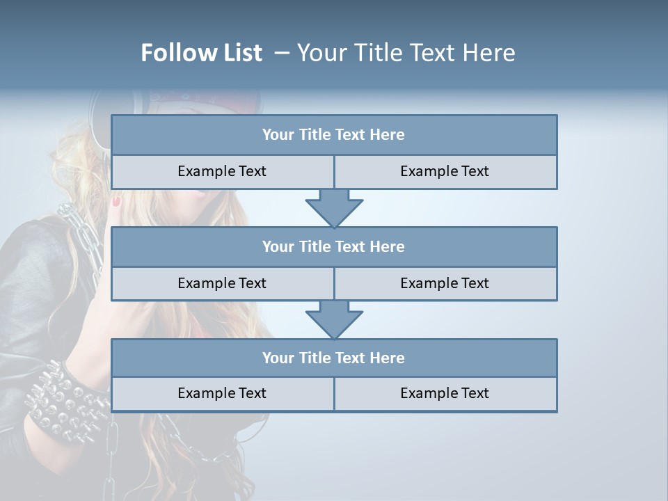 Studio Music Background PowerPoint Template