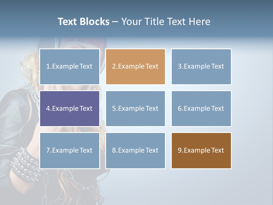 Studio Music Background PowerPoint Template