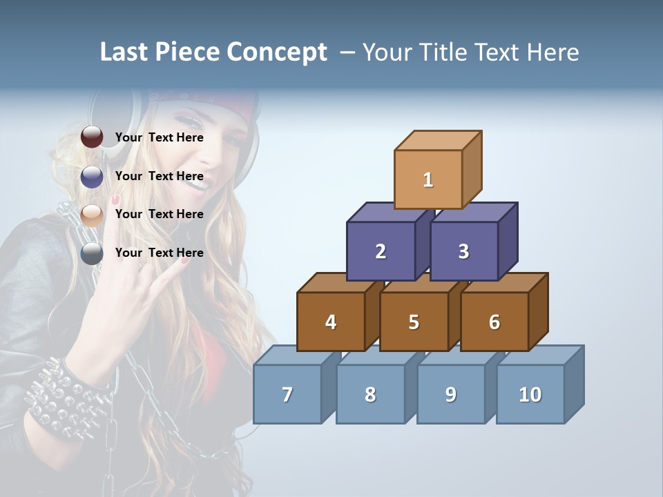 Studio Music Background PowerPoint Template