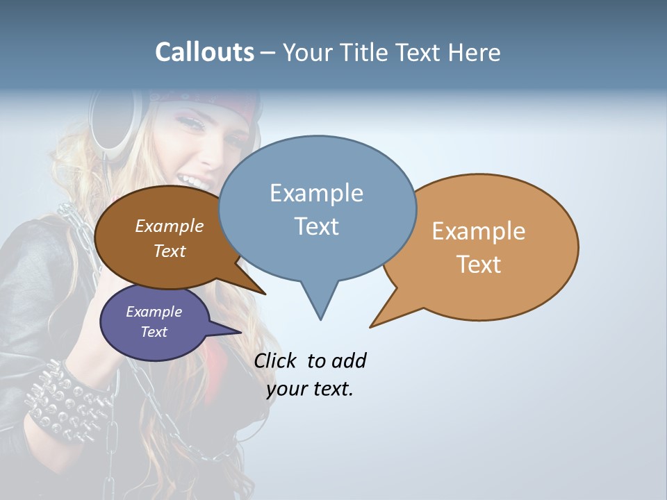 Studio Music Background PowerPoint Template