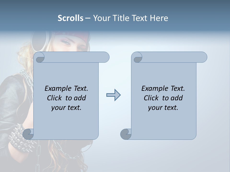 Studio Music Background PowerPoint Template