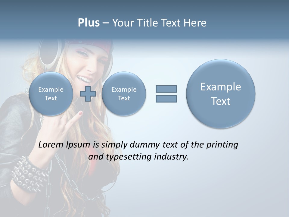 Studio Music Background PowerPoint Template