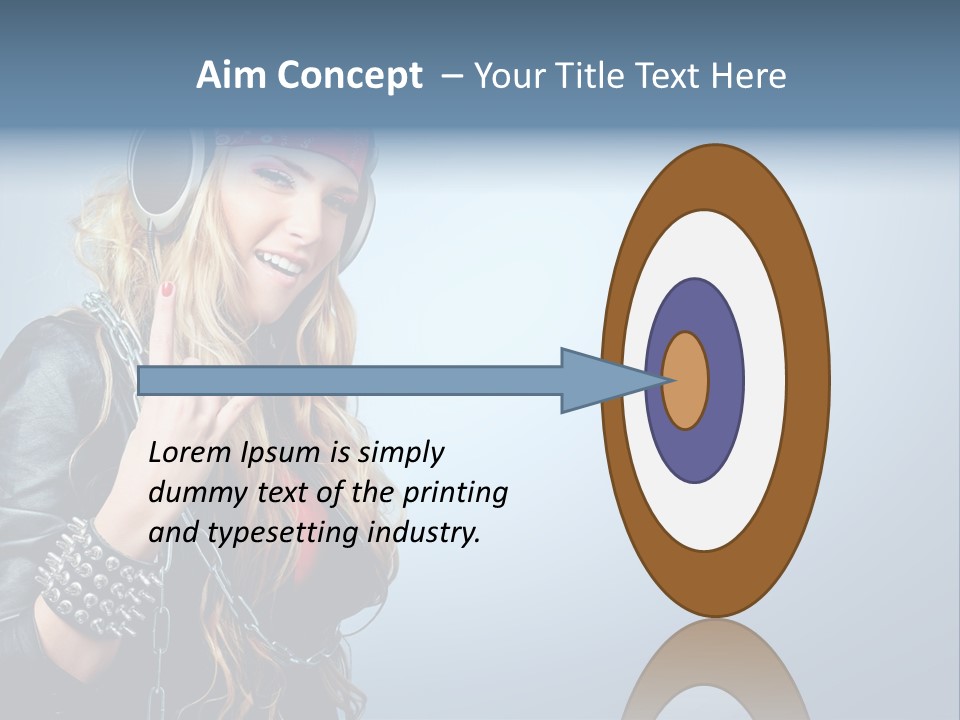 Studio Music Background PowerPoint Template