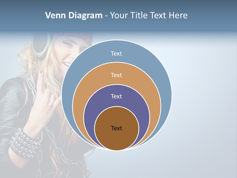 Studio Music Background PowerPoint Template