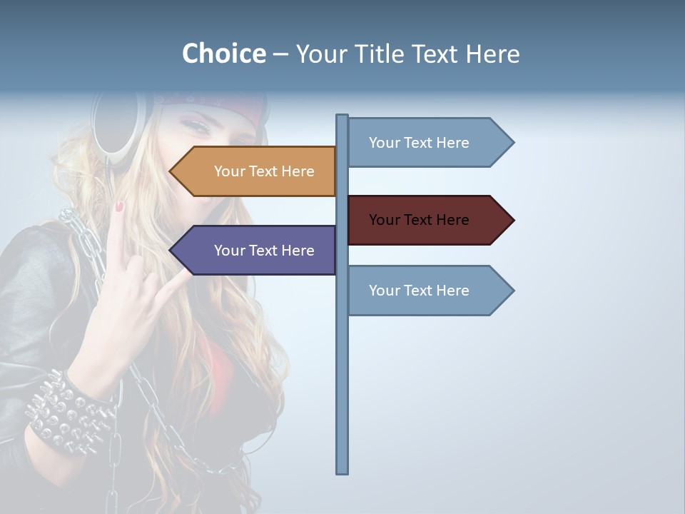 Studio Music Background PowerPoint Template