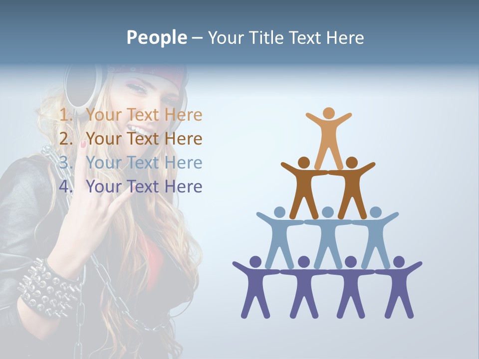 Studio Music Background PowerPoint Template