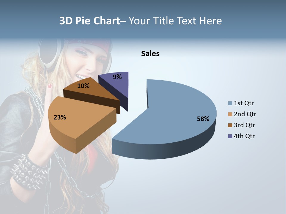 Studio Music Background PowerPoint Template