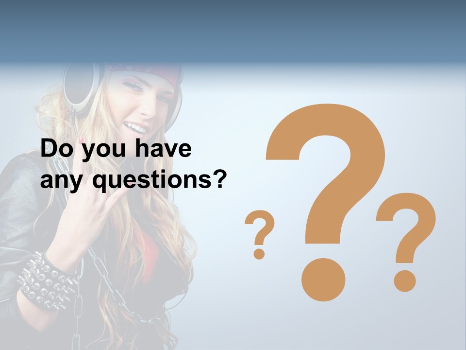 Studio Music Background PowerPoint Template