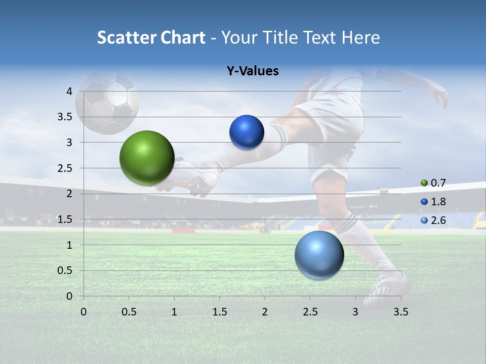 Football Stadium Field PowerPoint Template