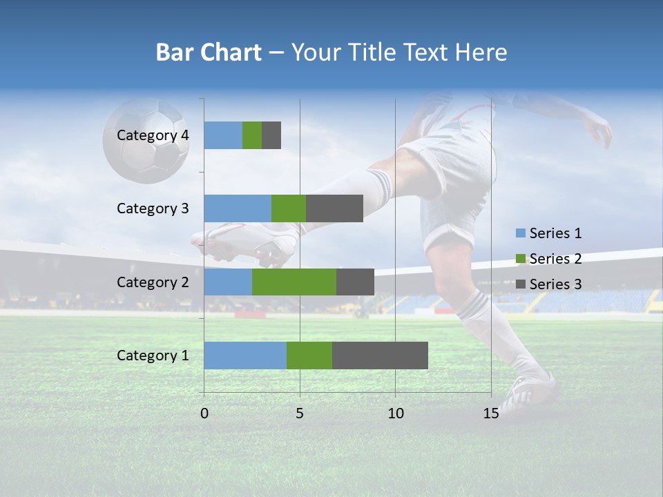 Football Stadium Field PowerPoint Template