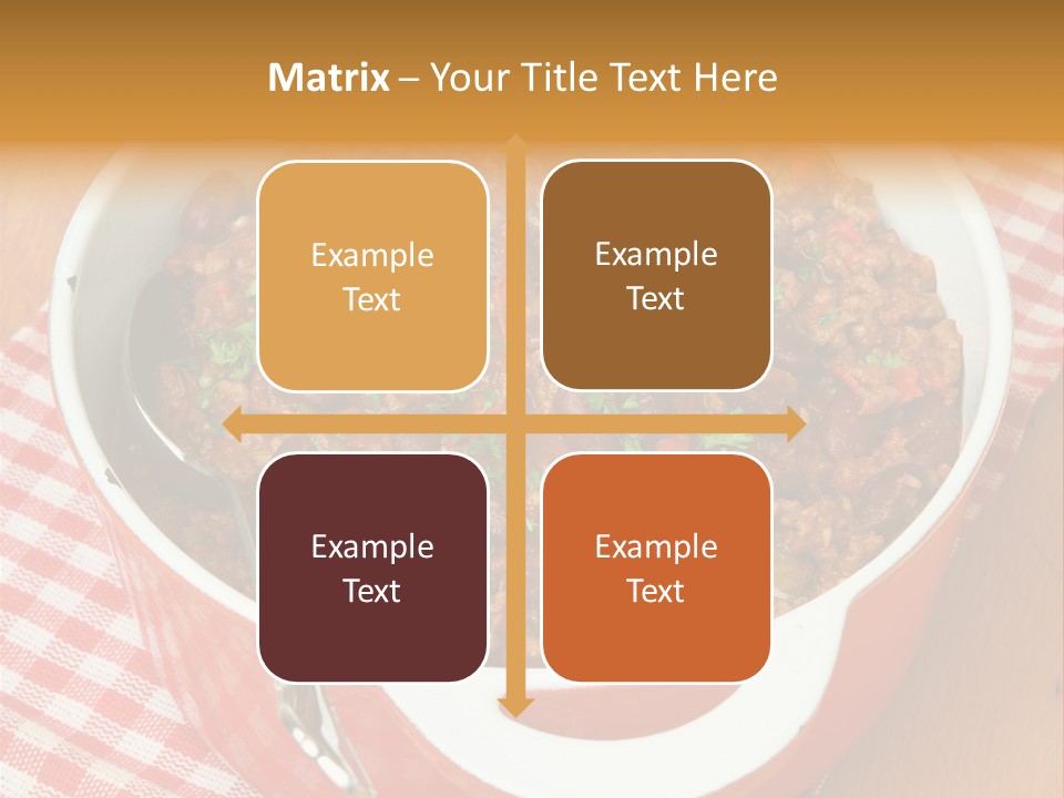 Chilli Con Carne Clip Art PowerPoint Template