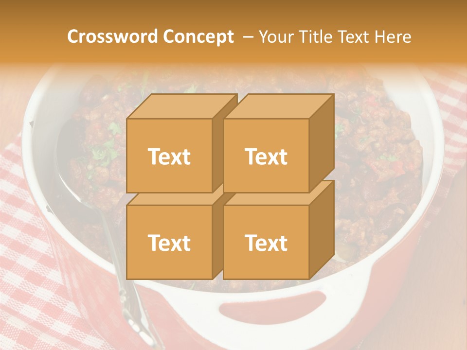 Chilli Con Carne Clip Art PowerPoint Template