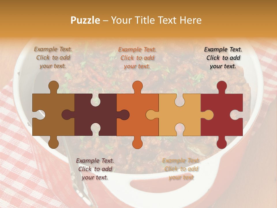 Chilli Con Carne Clip Art PowerPoint Template