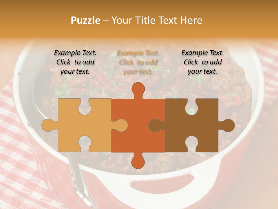 Chilli Con Carne Clip Art PowerPoint Template