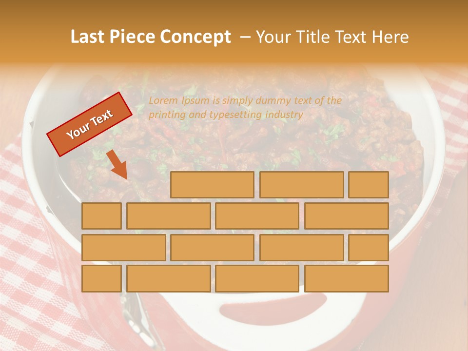 Chilli Con Carne Clip Art PowerPoint Template