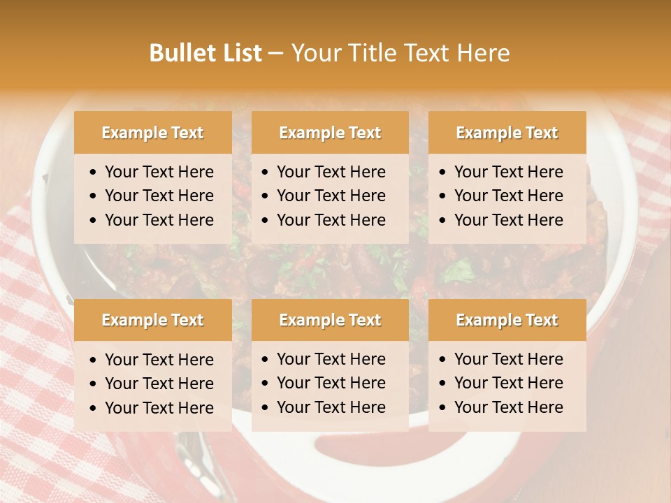 Chilli Con Carne Clip Art PowerPoint Template