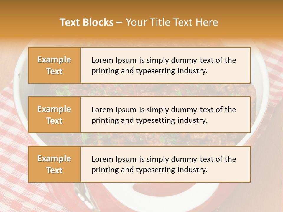 Chilli Con Carne Clip Art PowerPoint Template