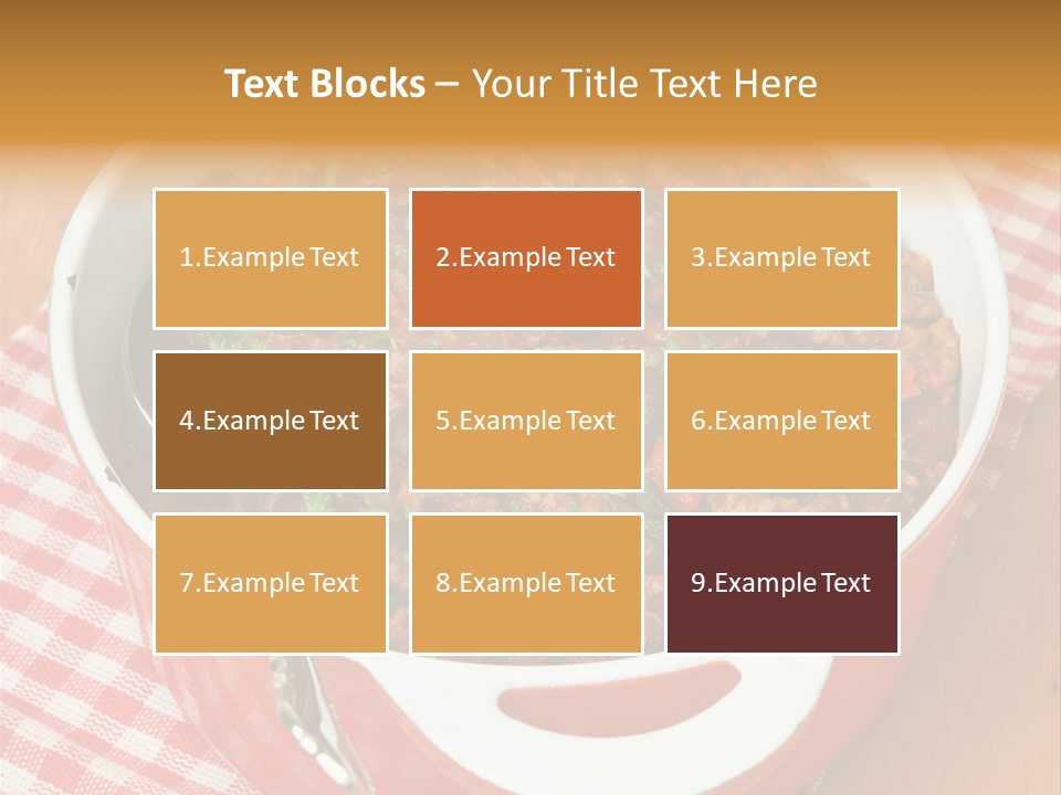 Chilli Con Carne Clip Art PowerPoint Template