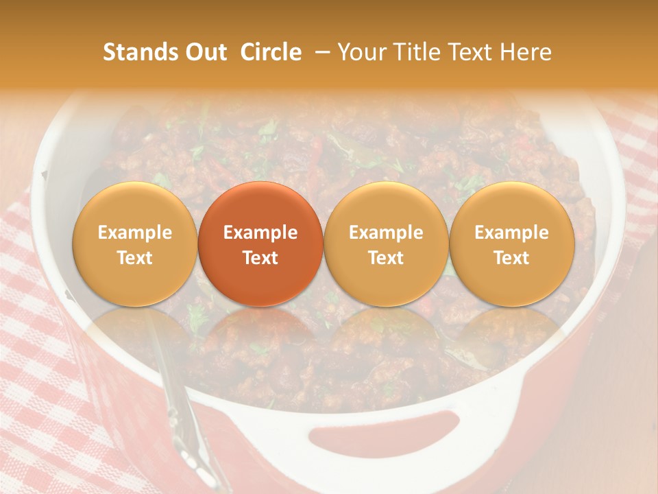 Chilli Con Carne Clip Art PowerPoint Template