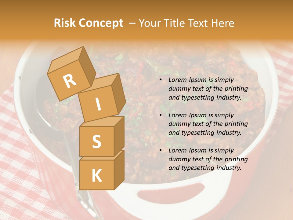 Chilli Con Carne Clip Art PowerPoint Template