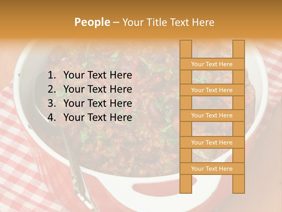 Chilli Con Carne Clip Art PowerPoint Template