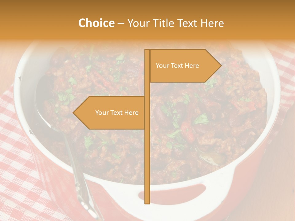 Chilli Con Carne Clip Art PowerPoint Template