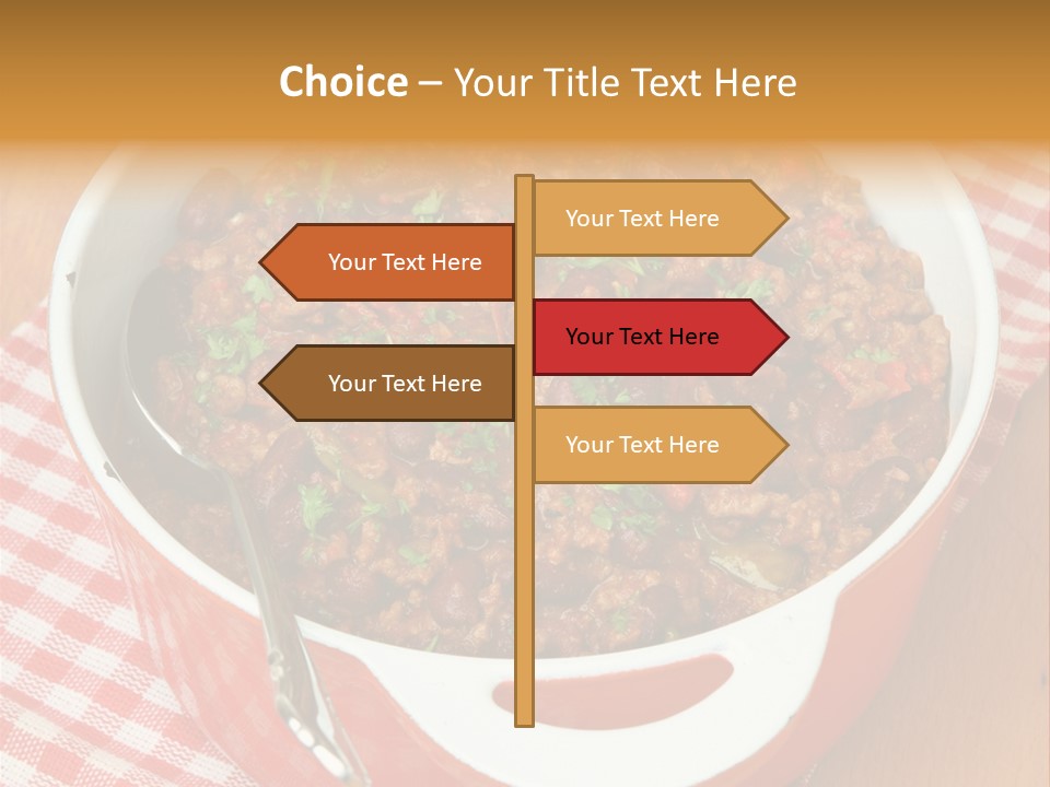 Chilli Con Carne Clip Art PowerPoint Template