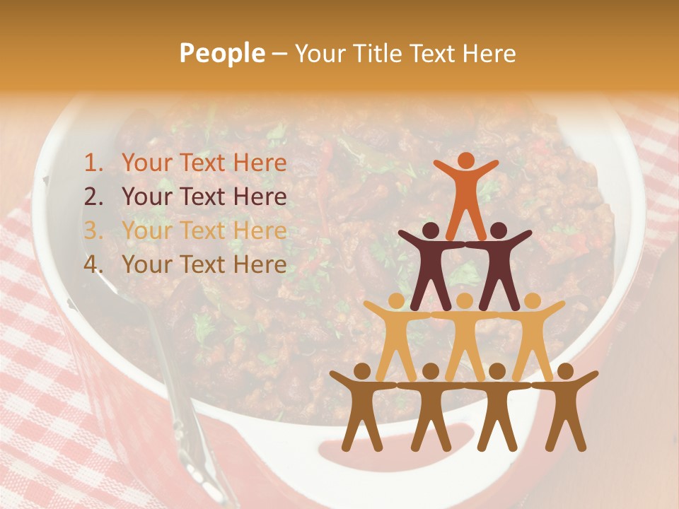 Chilli Con Carne Clip Art PowerPoint Template