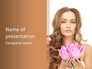 Wellness Natural Visage PowerPoint Template