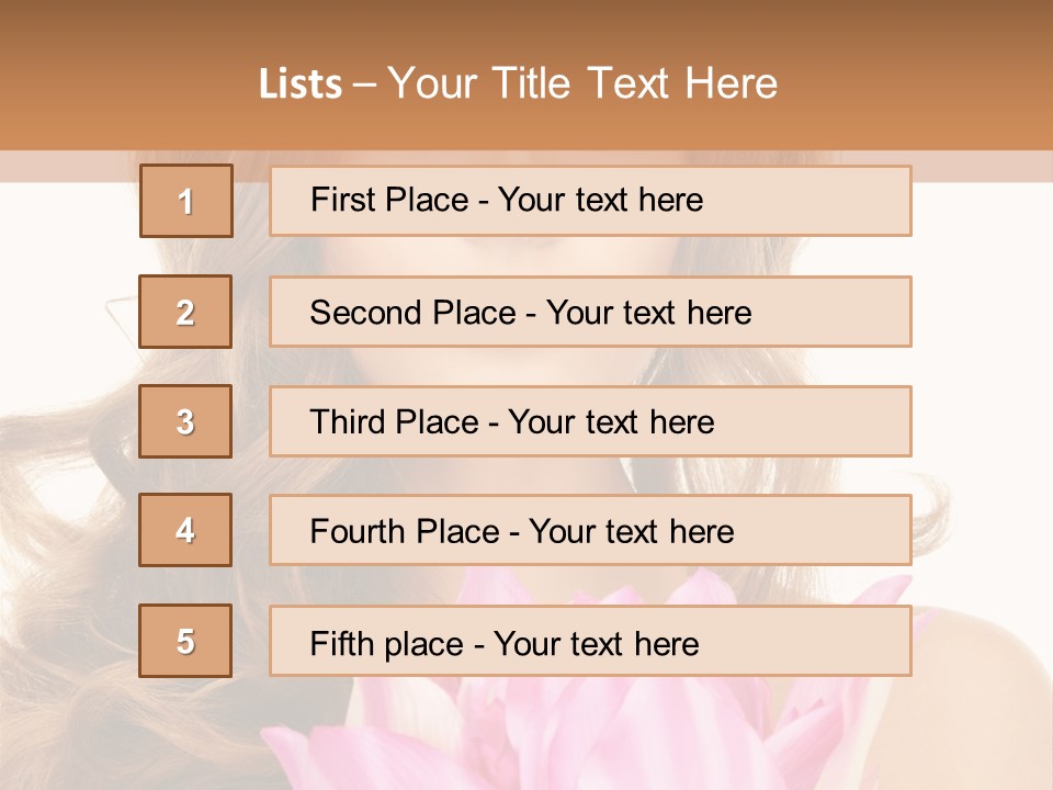 Wellness Natural Visage PowerPoint Template