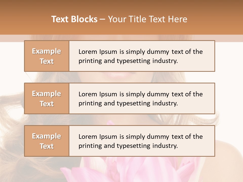 Wellness Natural Visage PowerPoint Template