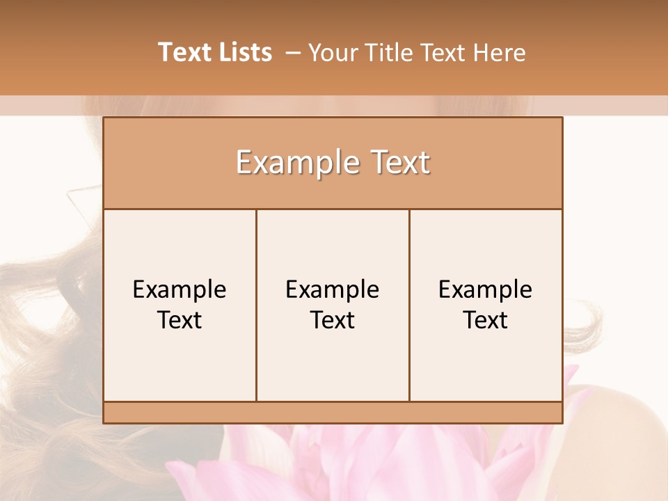 Wellness Natural Visage PowerPoint Template