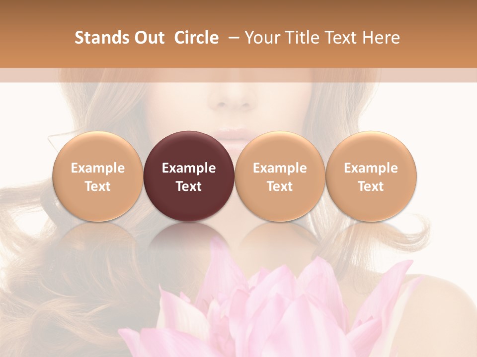 Wellness Natural Visage PowerPoint Template