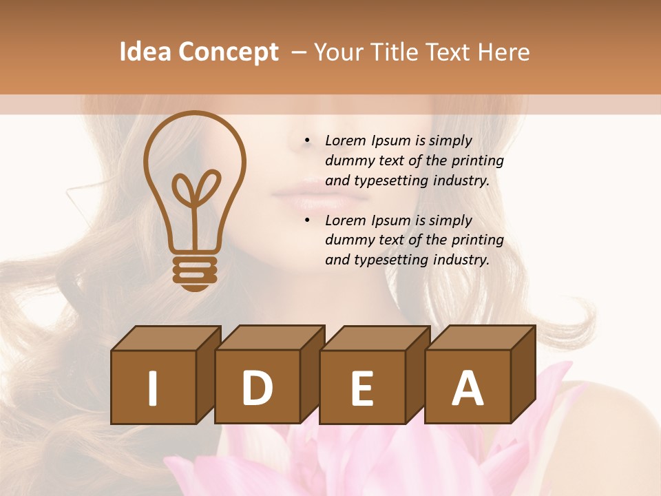 Wellness Natural Visage PowerPoint Template