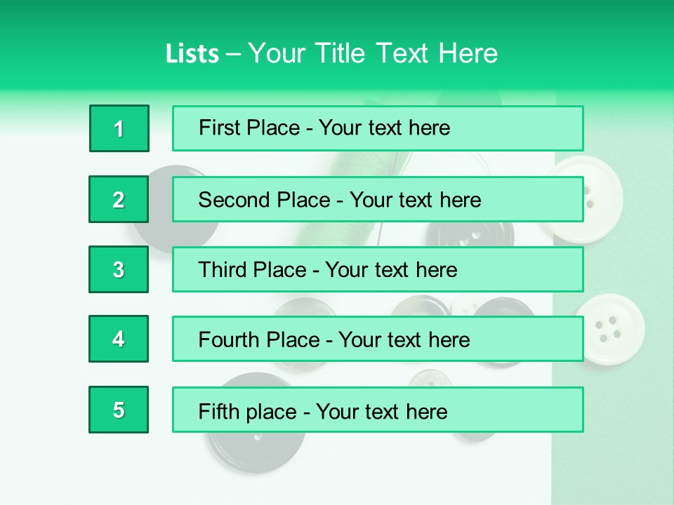 Sew Skill Thread PowerPoint Template