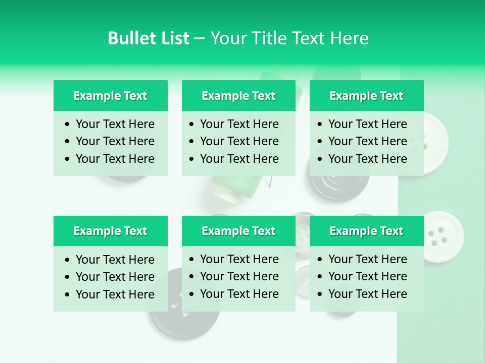 Sew Skill Thread PowerPoint Template