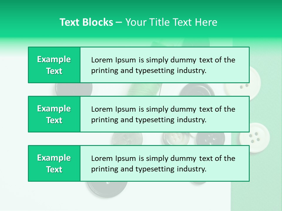 Sew Skill Thread PowerPoint Template