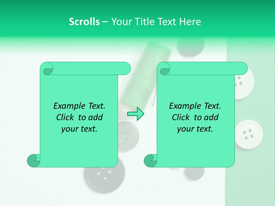 Sew Skill Thread PowerPoint Template