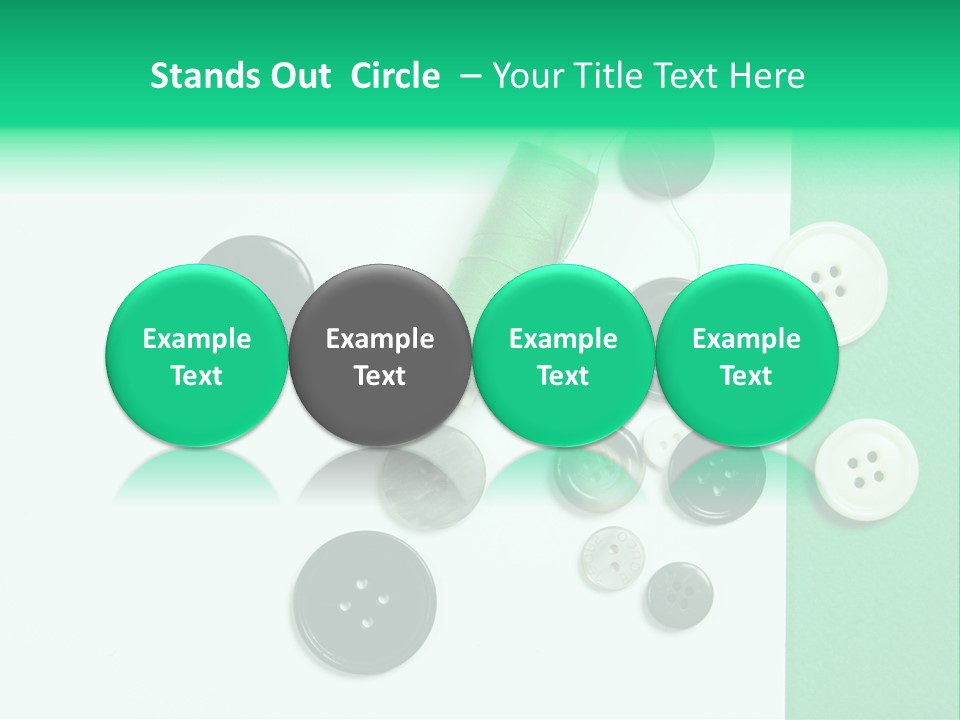 Sew Skill Thread PowerPoint Template