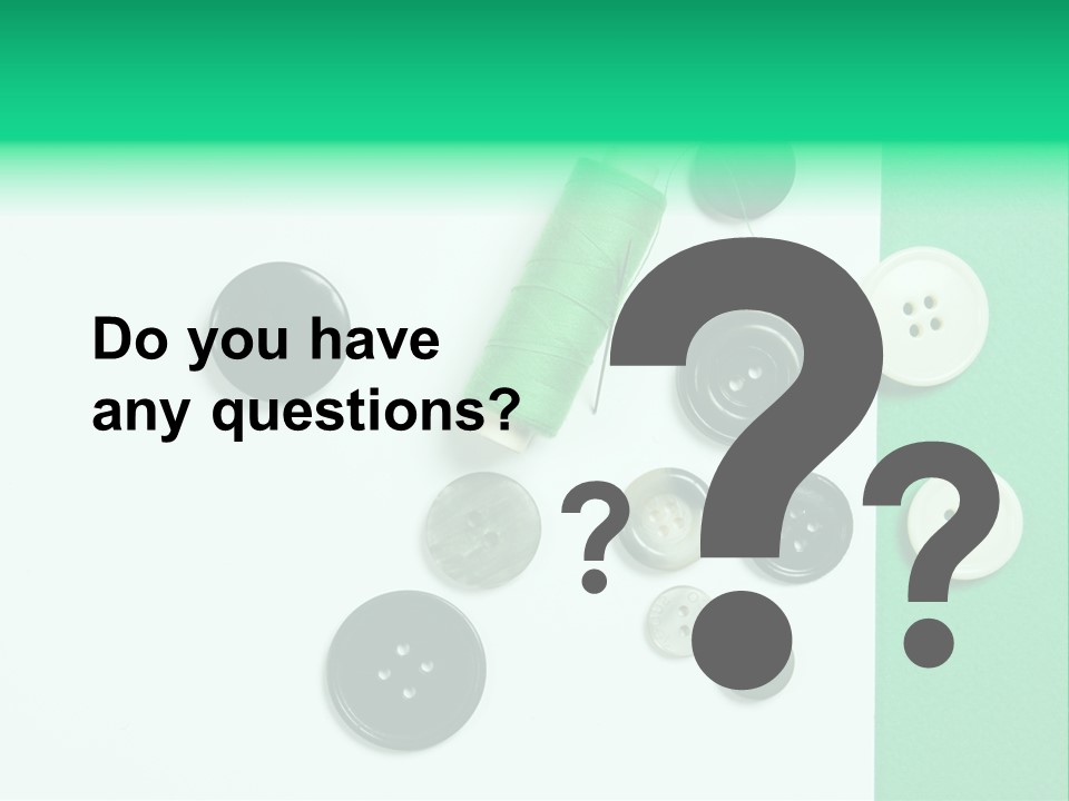 Sew Skill Thread PowerPoint Template