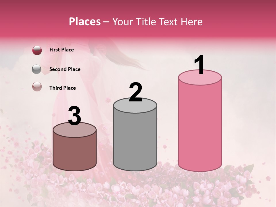 Flower Boat PowerPoint Template