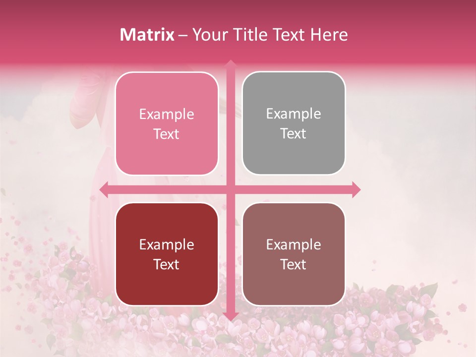 Flower Boat PowerPoint Template