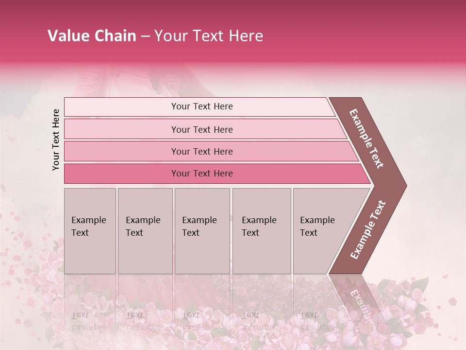 Flower Boat PowerPoint Template