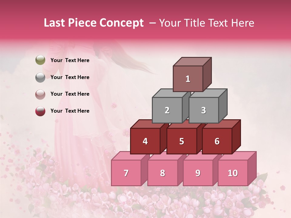 Flower Boat PowerPoint Template