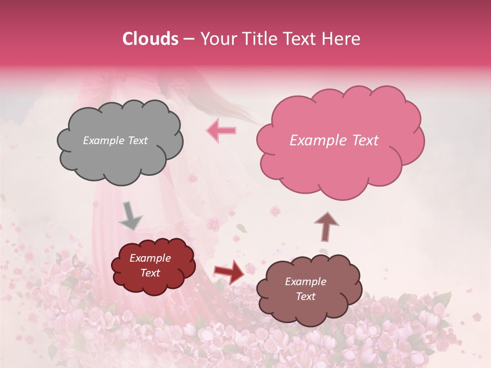 Flower Boat PowerPoint Template