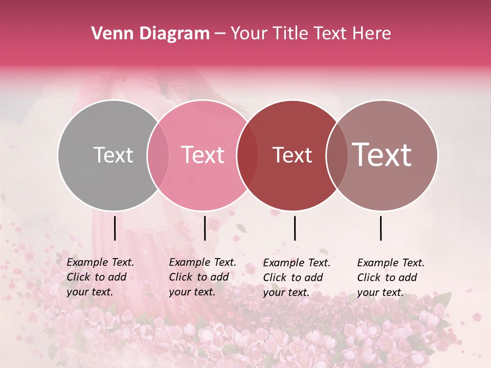 Flower Boat PowerPoint Template