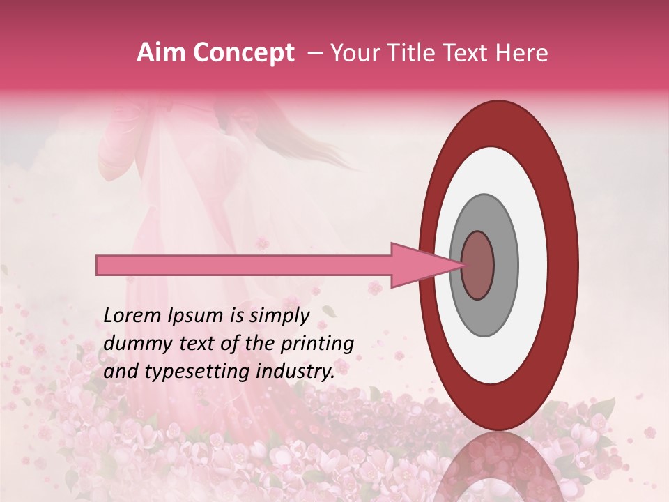 Flower Boat PowerPoint Template